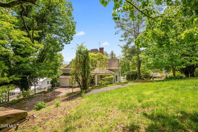 243 NW Mason Pl, Abingdon, VA 24210 - view of yard with fence