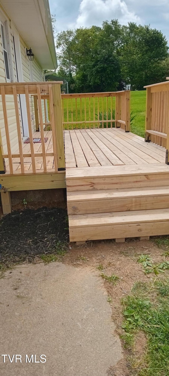 2160 Whirlwind Rd, Greeneville, TN 37743 - view of deck