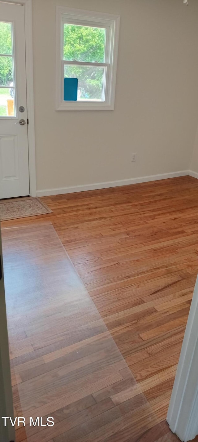 2160 Whirlwind Rd, Greeneville, TN 37743 - empty room featuring wood finished floors and baseboards
