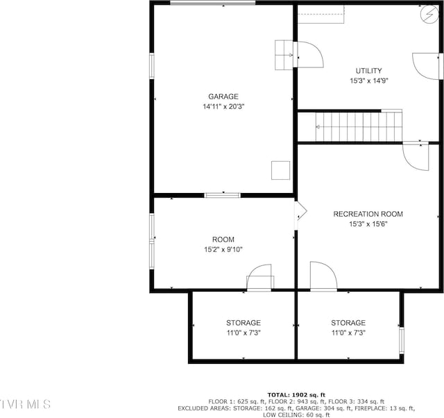 350 Texas Ave, Bristol, VA 24201 - view of layout
