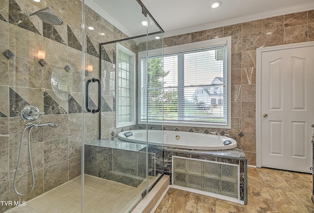 260 Dominique Ln, Greeneville, TN 37743 - bathroom with a healthy amount of sunlight and a shower stall