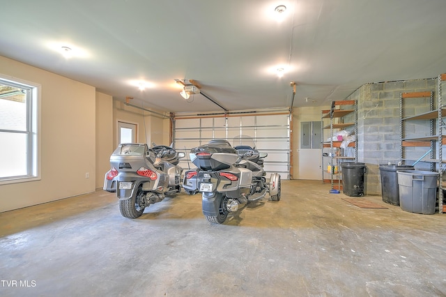 260 Dominique Ln, Greeneville, TN 37743 - garage featuring electric panel