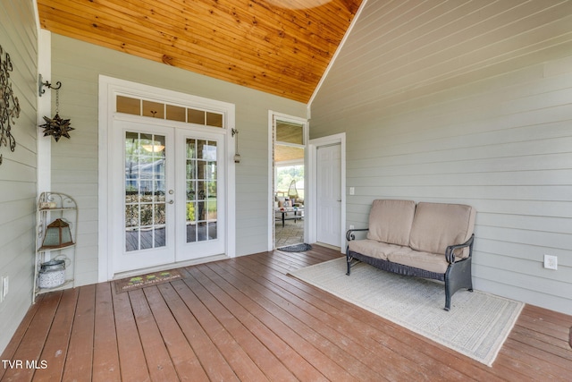 145 Grande Harbor Way, Blountville, TN 37617 - wooden deck with french doors