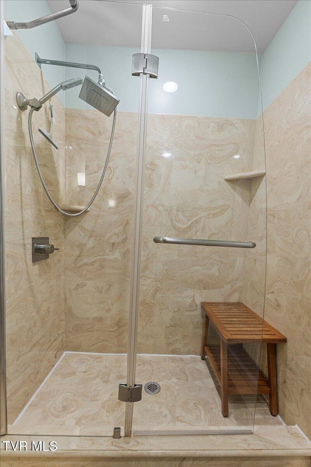 196 Furches Dr, Gray, TN 37615 - bathroom with a shower stall
