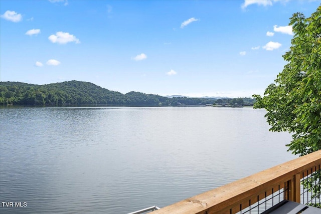 196 Furches Dr, Gray, TN 37615 - water view featuring a heavily wooded area