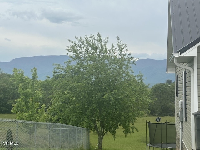 view of mountain feature