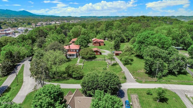aerial view with a view of trees