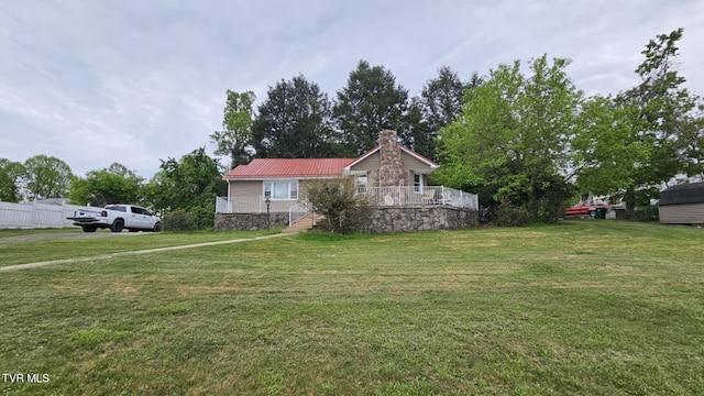 616 SE Kiser Ave, Coeburn, VA 24230 - view of yard