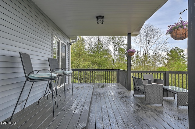 190 Roanwood Rd, Roan Mountain, TN 37687 - view of deck