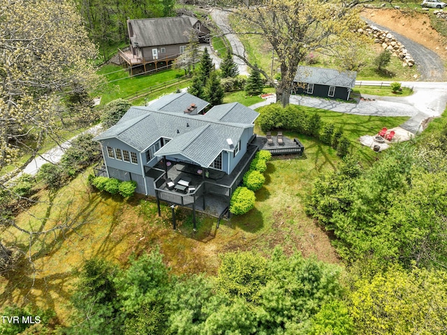 190 Roanwood Rd, Roan Mountain, TN 37687 - birds eye view of property