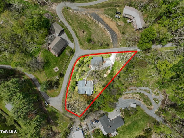 190 Roanwood Rd, Roan Mountain, TN 37687 - aerial view