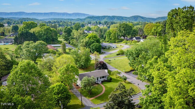 541 Vance Dr, Bristol, TN 37620 - bird's eye view of a mountainous background