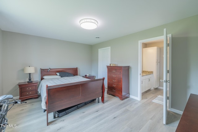 116 Weeping Willow Dr Unit 116, Abingdon, VA 24210 - bedroom with light wood-style flooring and baseboards