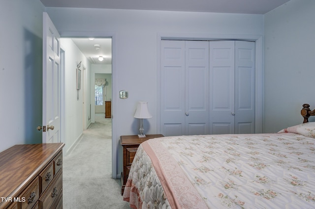 600 Valley Ave, Erwin, TN 37650 - bedroom with light carpet and a closet