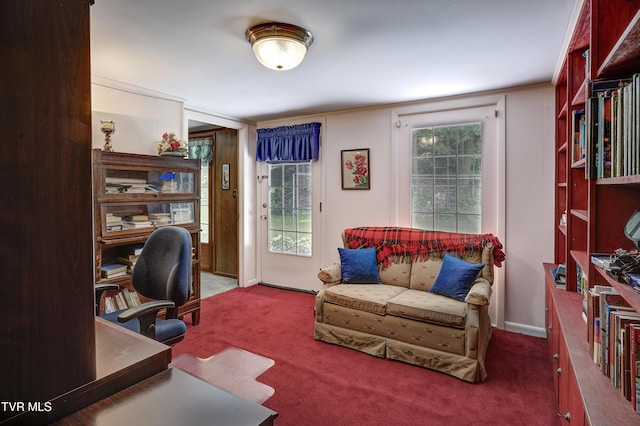 600 Valley Ave, Erwin, TN 37650 - carpeted office space with a healthy amount of sunlight