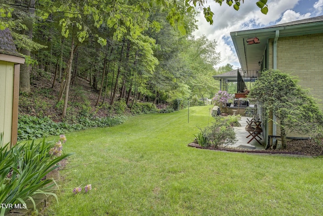 600 Valley Ave, Erwin, TN 37650 - view of yard featuring a patio
