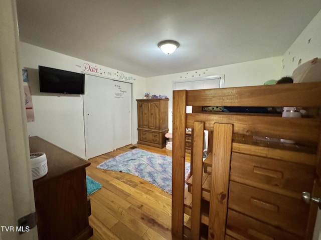 7311 Rocky Fork Rd, Wise, VA 24293 - bedroom featuring wood finished floors