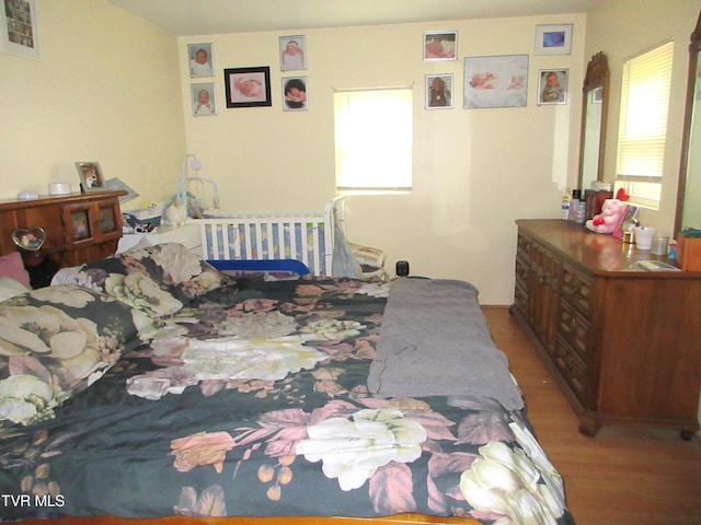 7311 Rocky Fork Rd, Wise, VA 24293 - bedroom featuring wood finished floors, visible vents, and multiple windows