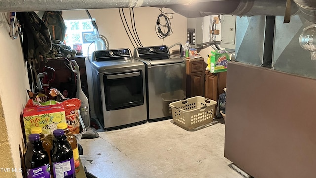7311 Rocky Fork Rd, Wise, VA 24293 - laundry area featuring washer and clothes dryer and cabinet space