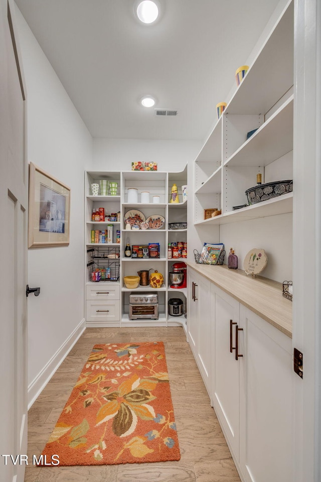 view of pantry