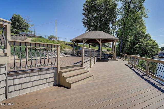 575 Boring Chapel Rd Unit 31, Johnson City, TN 37615 - wooden terrace featuring a gazebo