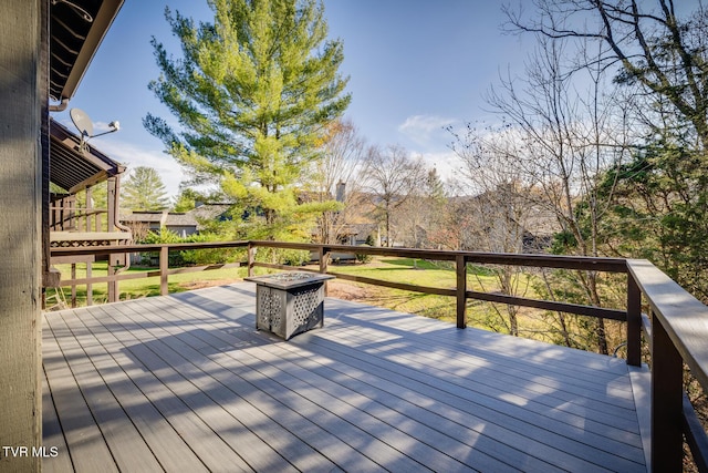 view of deck