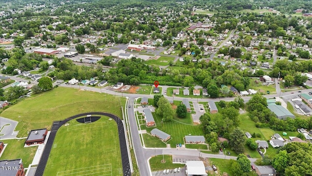 birds eye view of property featuring a residential view