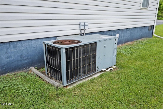 exterior details featuring central air condition unit