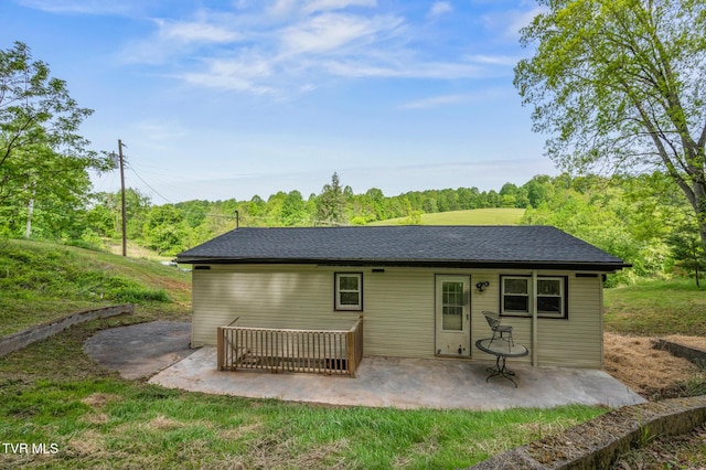 23249 Marys Chapel Rd, Bristol, VA 24202 - rear view of property featuring a patio