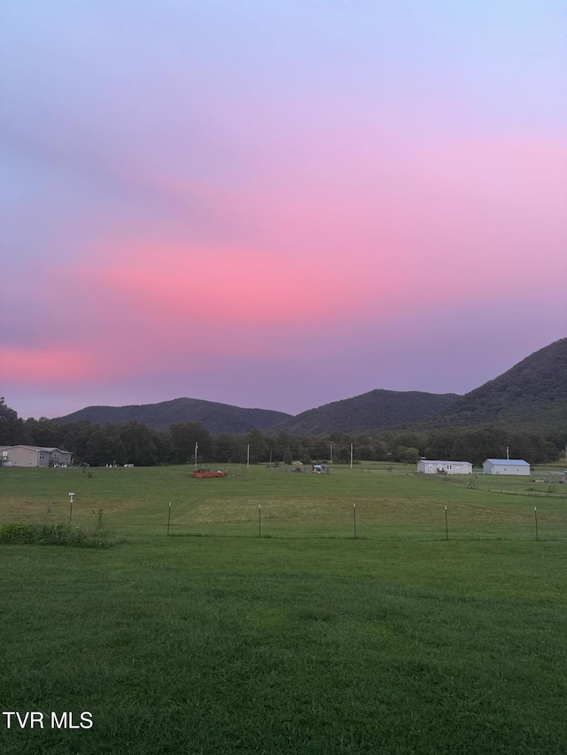 100 Colyer Rd, Greeneville, TN 37743 - mountain view featuring rural landscape and agricultural land