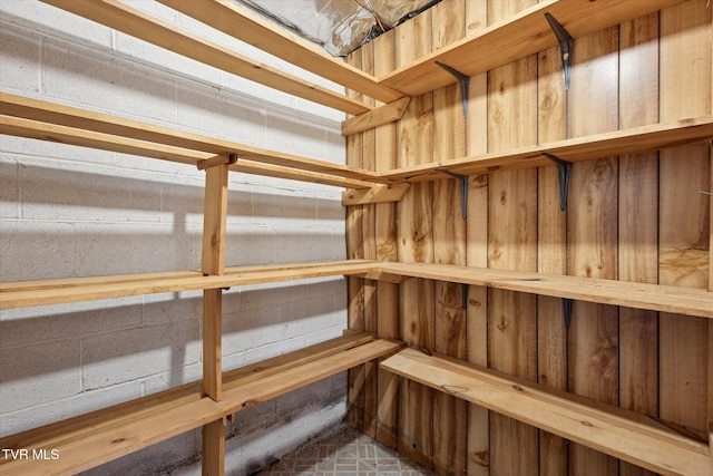 view of storage