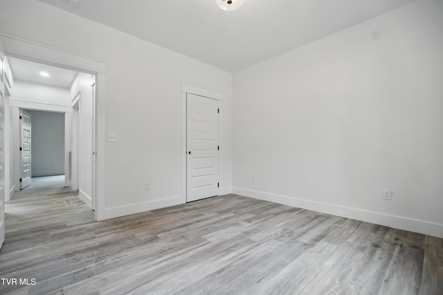 173 Paynetown Rd, Telford, TN 37690 - empty room featuring baseboards and light wood-style floors