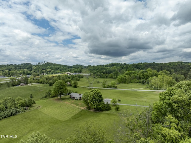 view of rural area