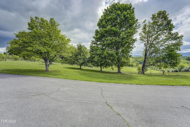 view of asphalt road