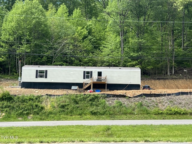28529 US Highway 23, Big Stone Gap, VA 24219 - view of front of home featuring a deck and a view of trees