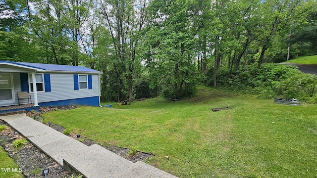 824 W Buckner Ave, Big Stone Gap, VA 24219 - view of green lawn featuring a porch