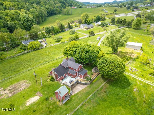 26354 Pewter Ln, Abingdon, VA 24211 - aerial view of sparsely populated area