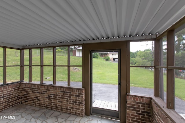 7324 White Pine Cir, Bristol, VA 24202 - view of unfurnished sunroom