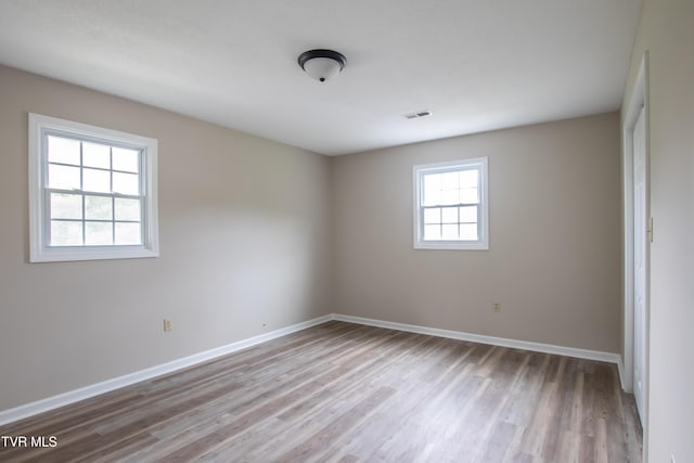 7324 White Pine Cir, Bristol, VA 24202 - unfurnished room with wood finished floors and baseboards