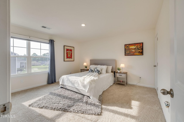 2340 Hamshire St, Johnson City, TN 37601 - carpeted bedroom with baseboards and recessed lighting