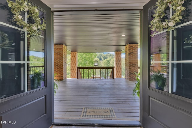 view of doorway