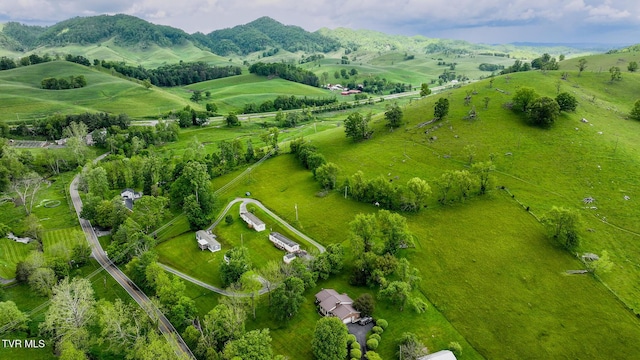 view of rural area with a pastoral area