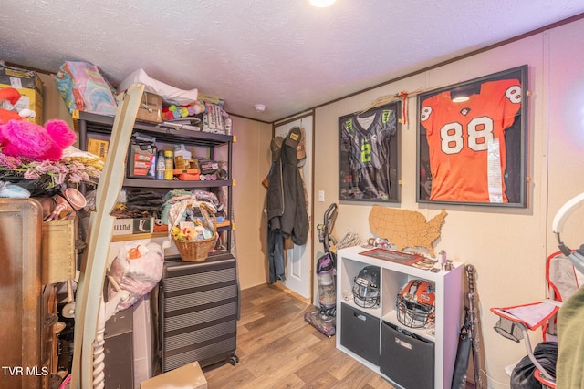 view of storage room