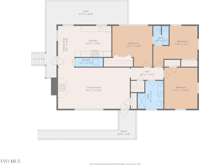 629 Buffalo Rd, Blountville, TN 37617 - property floor plan