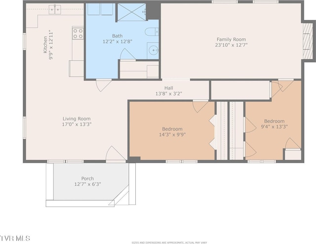 629 Buffalo Rd, Blountville, TN 37617 - property floor plan