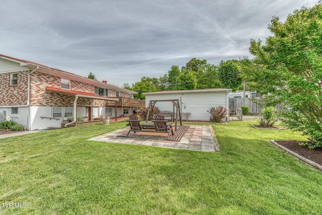 629 Buffalo Rd, Blountville, TN 37617 - view of yard with a patio area and an outbuilding