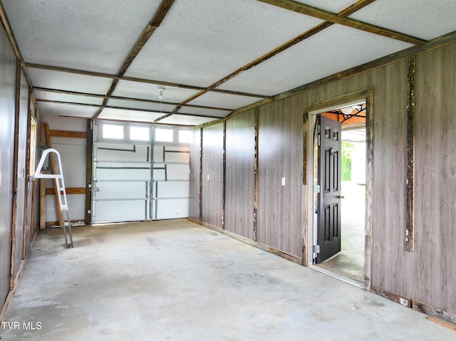 2551 Cedar Creek Rd, Russellville, TN 37860 - garage with wood walls