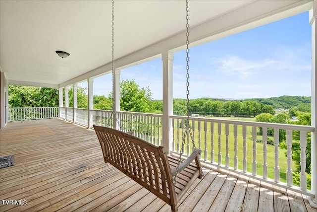 15127 Stonewall Rdg, Bristol, VA 24202 - view of wooden deck