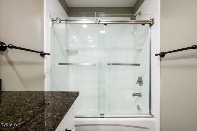 15127 Stonewall Rdg, Bristol, VA 24202 - full bath featuring bath / shower combo with glass door and vanity