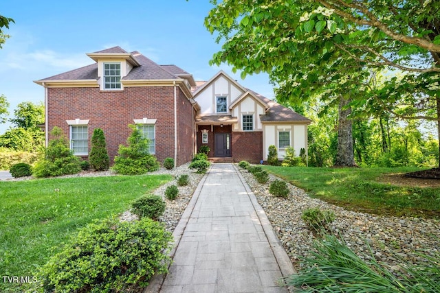 15127 Stonewall Rdg, Bristol, VA 24202 - view of front facade with a front lawn and brick siding